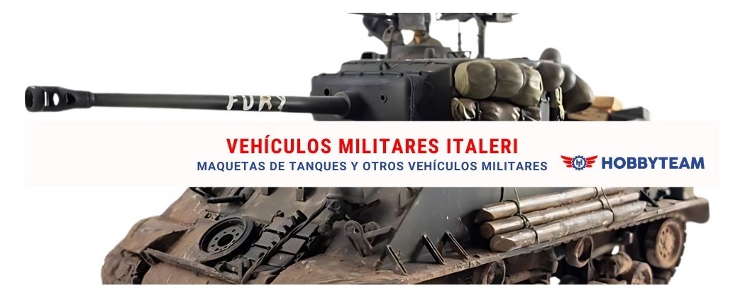 Maquetas Vehículos Militares Italeri · Tanques y Camiones 1/35 | Hobbyteam