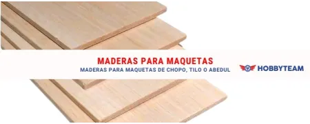 Maderas para Modelismo| Hobbyteam